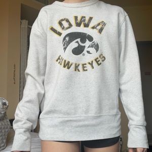 Champion University of Iowa Crewneck Sweatshirt